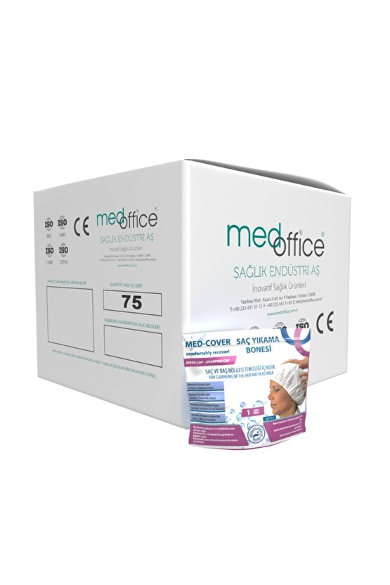 Med-cover Saç Yıkama Bonesi 1x75li Gönderim