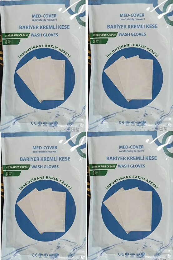 Med-cover Bariyer Kremli Kese ( 4 Paket )