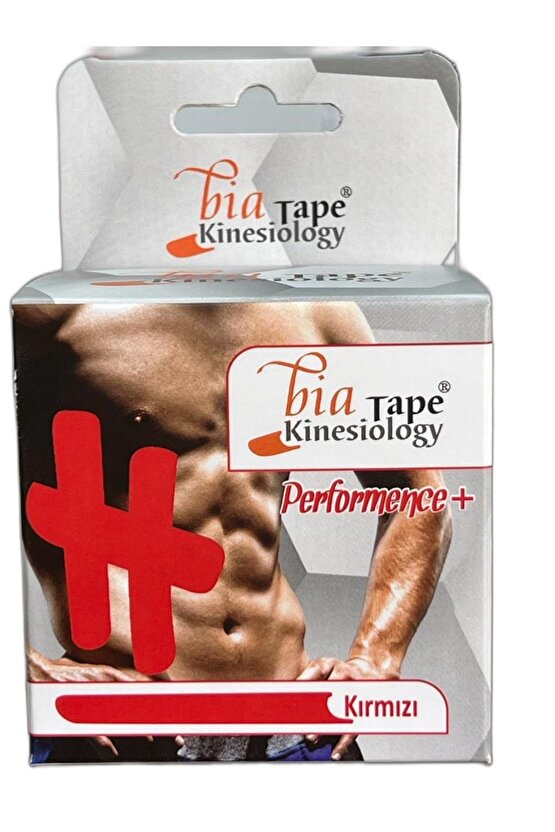 Bia Tape Kinesio Sporcu Bandı Kırmızı 5 Cm X 5 M