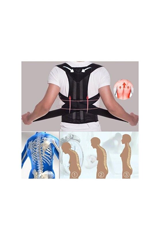 Dik Duruş Korsesi Kadın Erkek Ortopedik