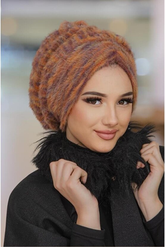 Devetüyü Kışlık Büzgülü Bone