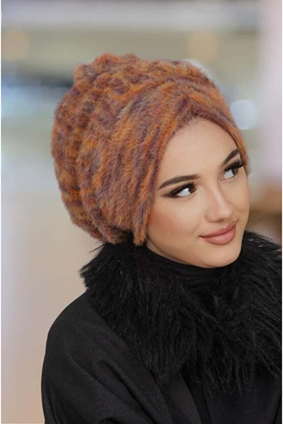 Devetüyü Kışlık Büzgülü Bone