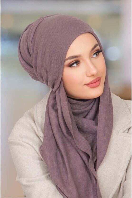 Vizon Kelebek Bone Şal