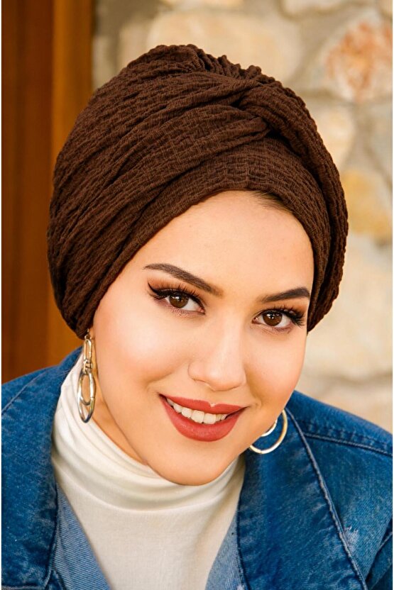 Karamel Burgu Detaylı Bone