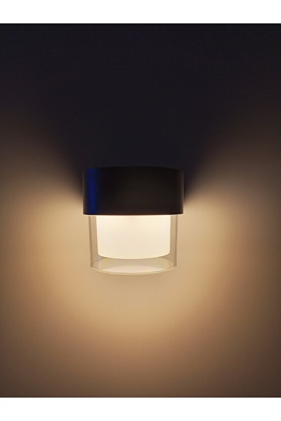 SEKİZGEN LED TEK YÖNLÜ 6 WATT GÜNIŞIĞI DIŞ VE İÇ MEKAN UYUMLU APLİK