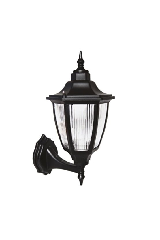 Altıgen Konsollu Bahçe Feneri Siyah, Şık ve Modern Aydınlatma Armatürü