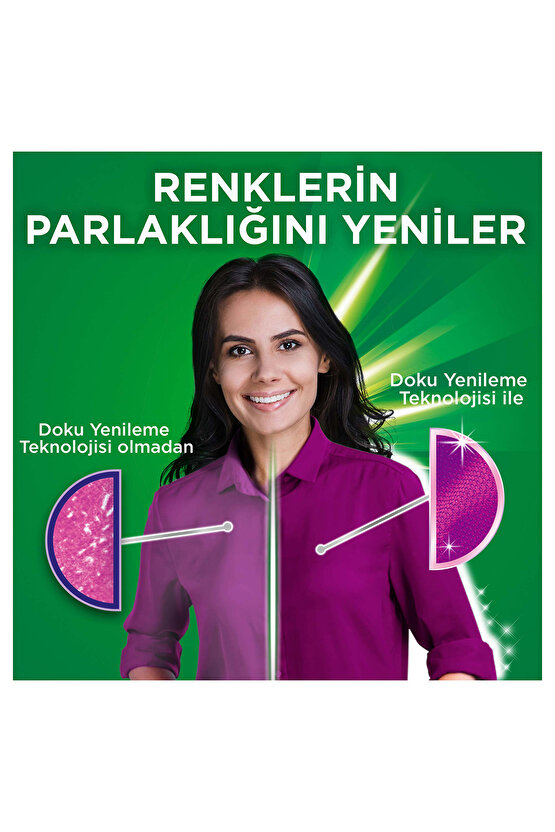 Canlı Parlak Renkliler Sıvı Çamaşır Deterjanı 16 Yıkama