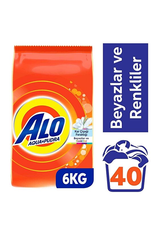 Toz Çamaşır Deterjanı Beyazlar ve Renkliler İçin  6 kg
