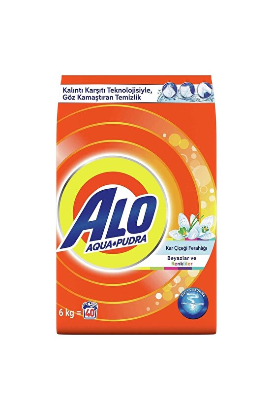 Toz Çamaşır Deterjanı Beyazlar ve Renkliler İçin  6 kg