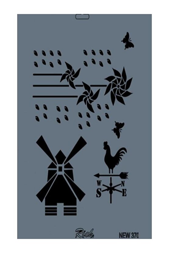 Stencil New Seri 370 25x35