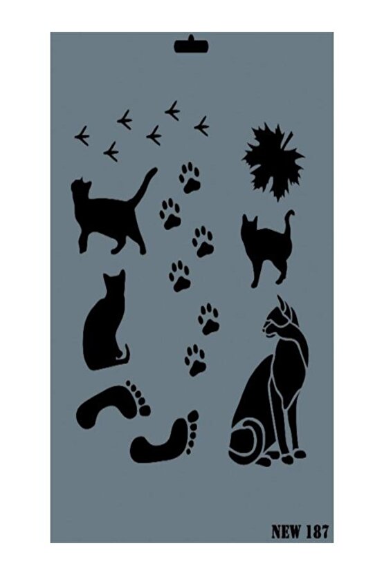 Stencil New Seri 187 25x35