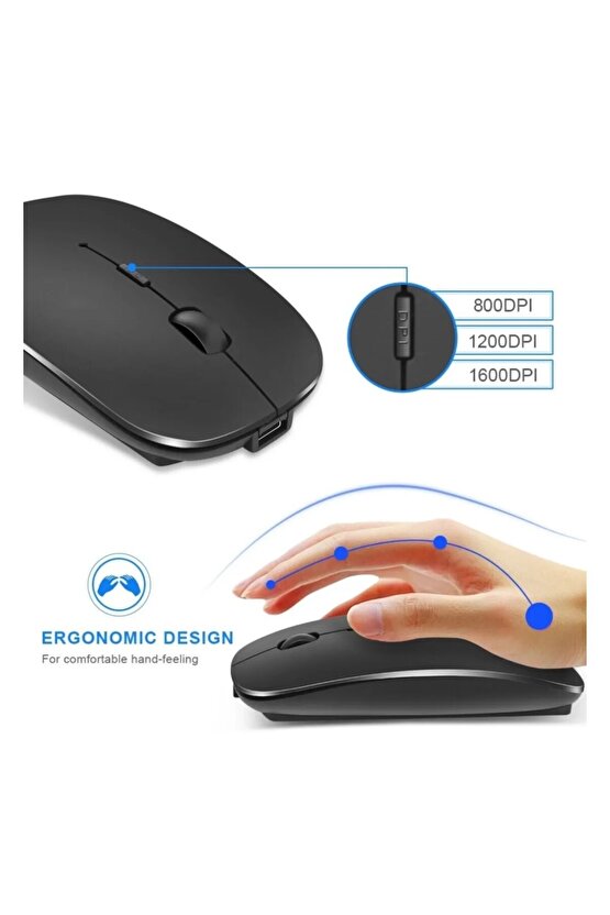 Samsung Tab A9 SM-X110 8.7 Uyumlu Tablet Bluetooth Mini Katlanır Kablosuz Şarjlı Klavye+ Kalem