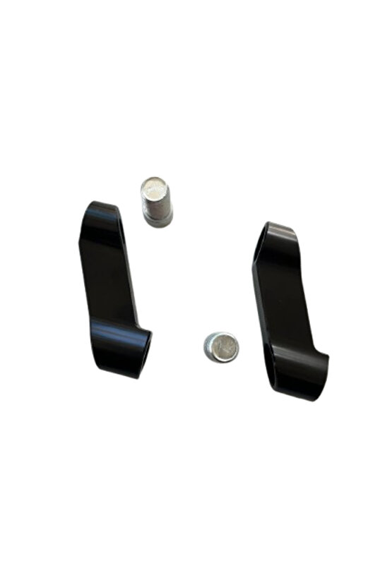 ÜNİVERSAL AYNA UZATMA GENİŞLETME APARATI SİYAH 10mm DÜZ DİŞ PCX