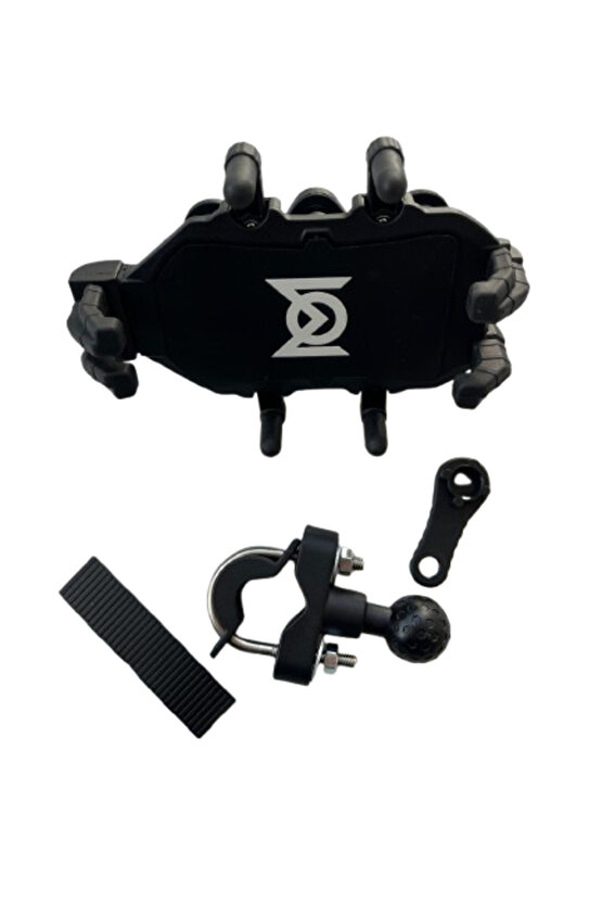 Motosiklet Scooter Atv Bisiklet Gidon Bağlantılı Telefon Tutucu (Titreşim Modüllü) AB Kalite