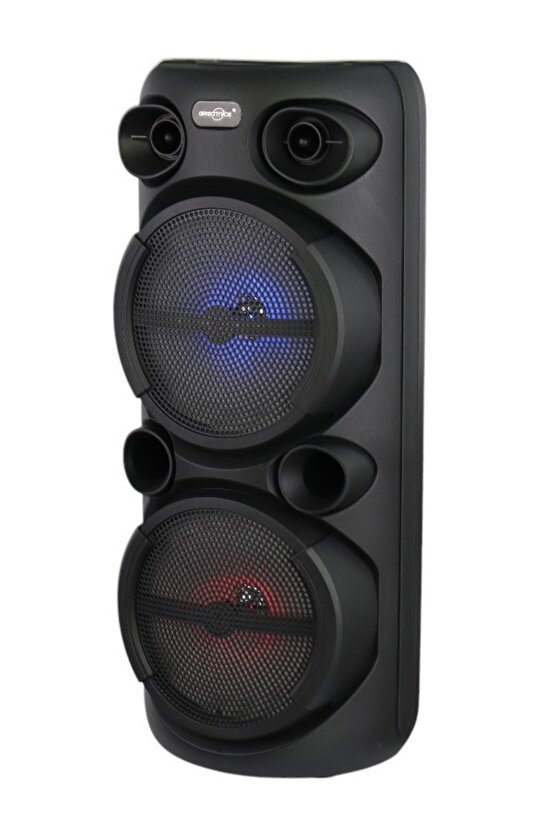 BÜYÜK BOY ŞARJLI HOPARLÖR KARAOKE MİKROFONLU TAŞINABİLİR KABLOSUZ BLUETOOTH SPEAKER