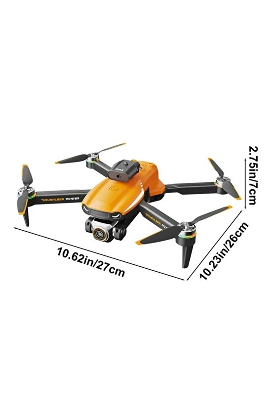 ÇİFT KAMERA VE BATARYALI DRONE EKRANLI UZAKTAN KUMANDA APP DESTEKLİ QUADCOPTER TEK TUŞ İNİŞ KALKIŞ