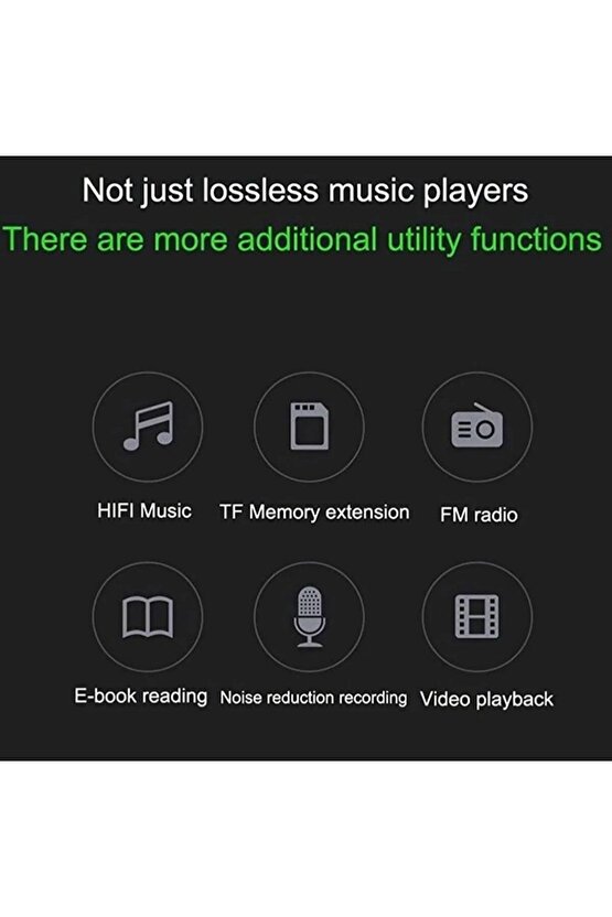 Mp3 Çalar Fm Radyo Sd Kart Girişli Mp4 Player 1.8 Inç Renkli Ekran