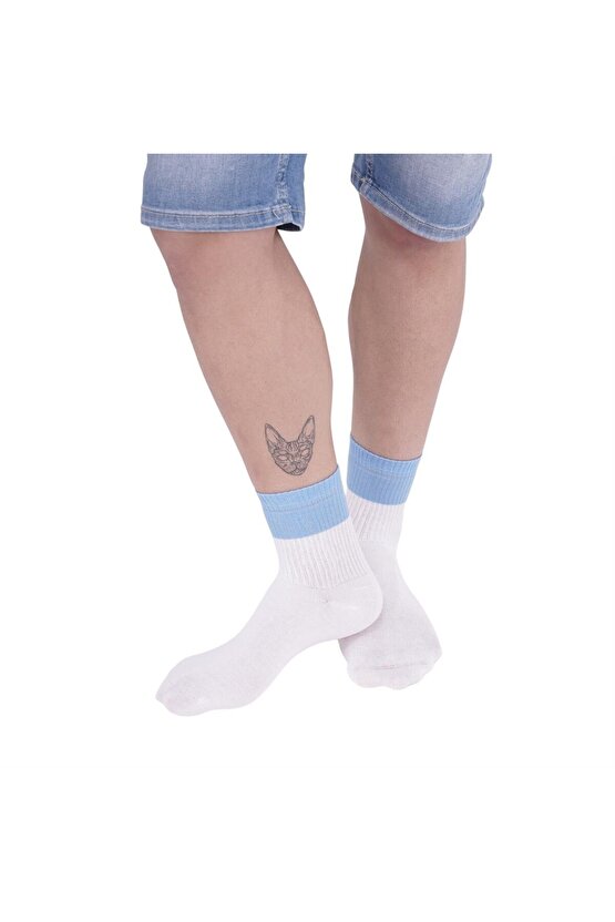 3 Çift Pamuk Erkek Tenis Çorap