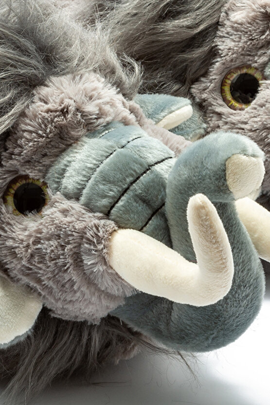 Mamut Unisex Hayvanlı Panduf Gri 3943