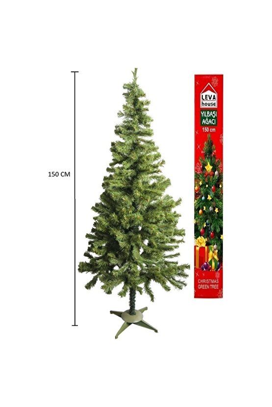 Yılbaşı Çam Ağacı 150 Cm 220 Dal Kutulu