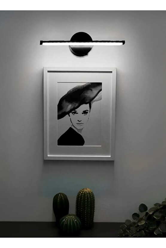 Modern Dekoratif PİLLİ Led duvar Aplik Beyaz Işık ( 1 ADET )