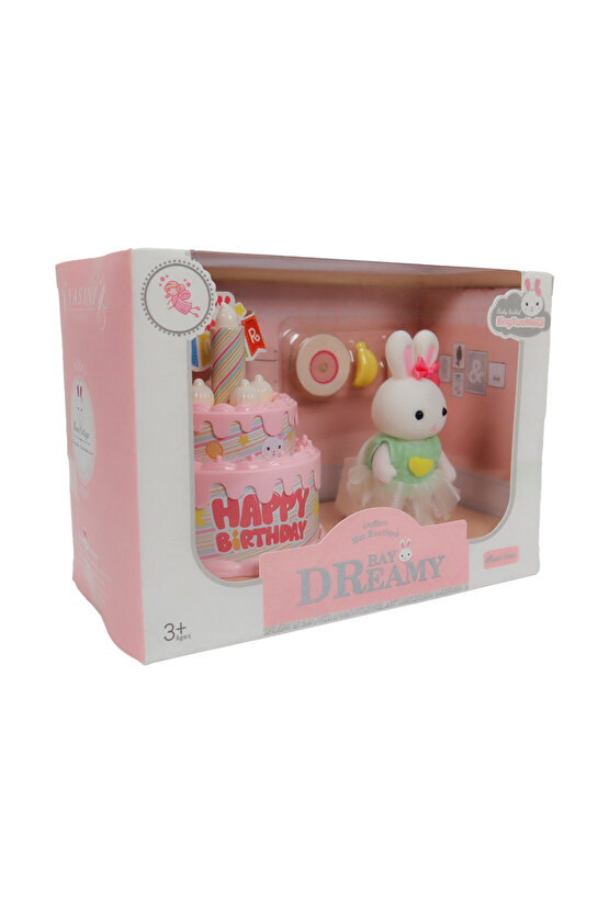 Bay Dreamy Mini Tavşan Doğum Günü Pastası
