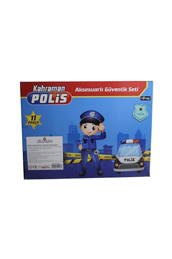 Yelekli Polis Seti