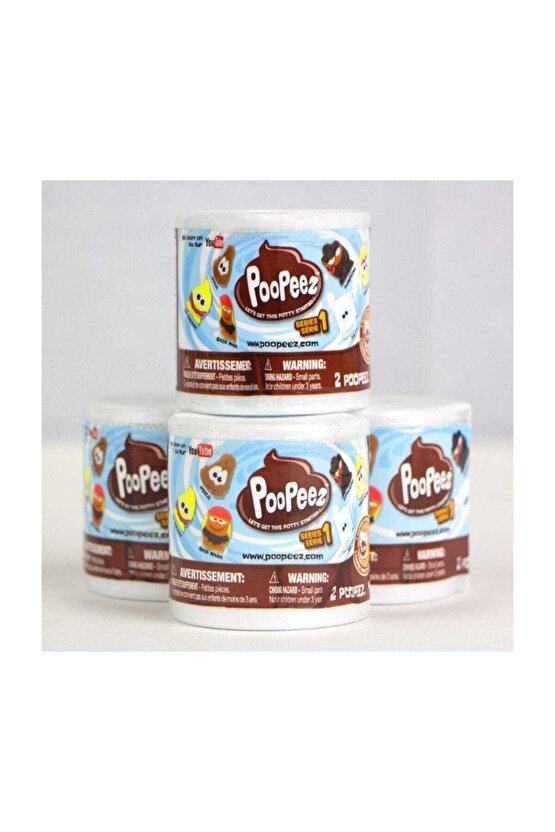 Poopeez Tuvalet Kağıdı - 2 Figür