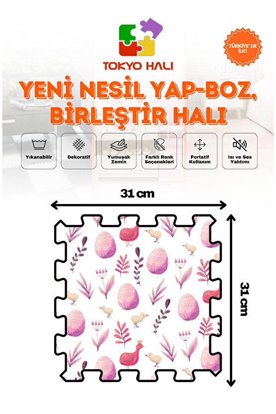 Puzzle Halı, Kendi Tasarımını Oluştur, Yapboz Halı, Baskılı Halı
