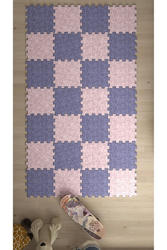 Yıkanabilir Metrekare Ölçülü Halı Bebek Odası Sı Thc23 | Yapboz Halı | Puzzle Halı