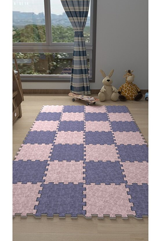 Yıkanabilir Metrekare Ölçülü Halı Bebek Odası Sı Thc23 | Yapboz Halı | Puzzle Halı