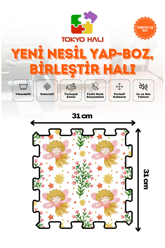 Puzzle Halı, Kendi Tasarımını Oluştur, Yapboz Halı, Baskılı Halı