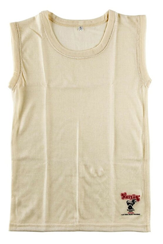 Kolsuz Çocuk Ince Yün Atlet