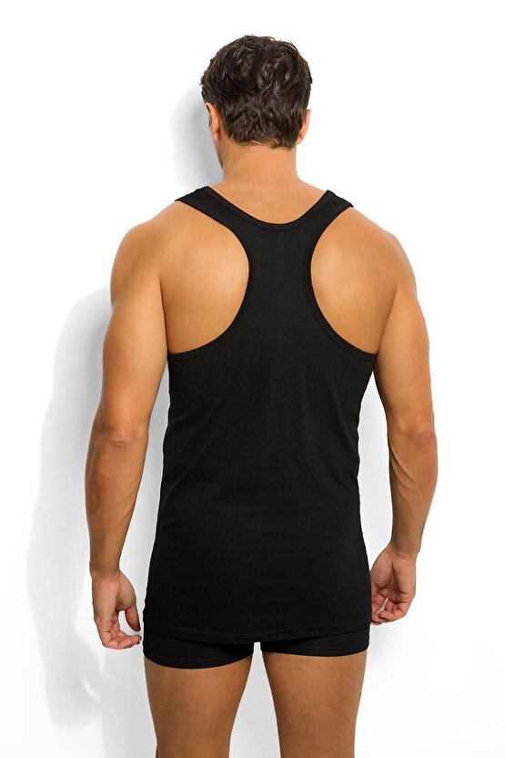 Erkek Siyah Rambo Atlet 3lü Paket-113