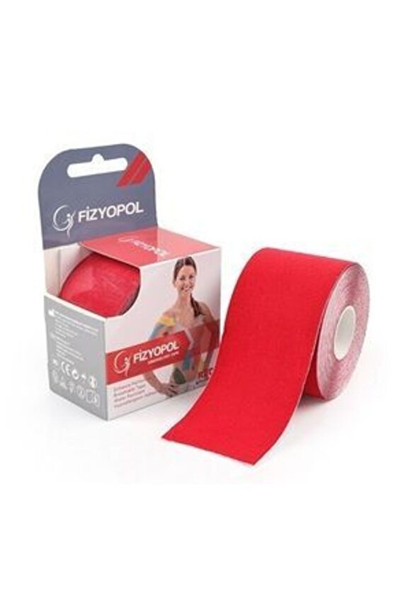 Tape Band 5 Metre X 5 Cm Kırmızı Renk Kinesio Sporcu Bandı,Ağrı BandıNew Product Kinezyo
