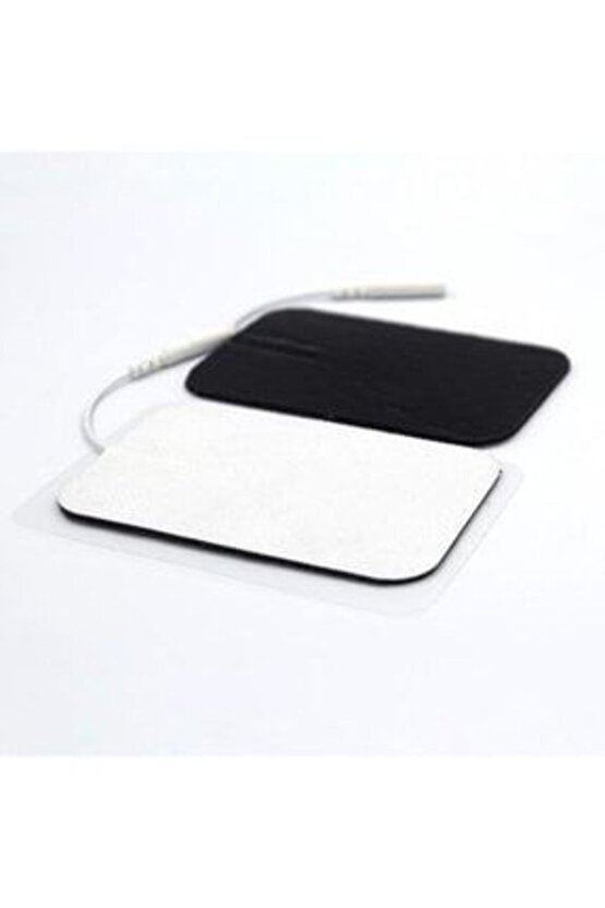 Soketli Elektrot 5x9 cm Ems Tens Cihazı Pin Girişli Elektrod 5 Paket = 20 AdetKablolu