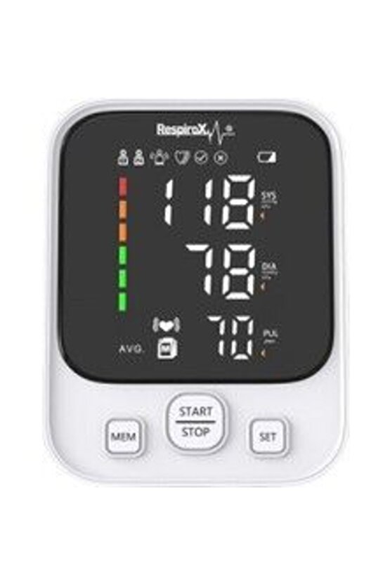 Dijital AXD-809 Türkçe Konuşan LED Ekran Koldan Tansiyon Aleti Kol