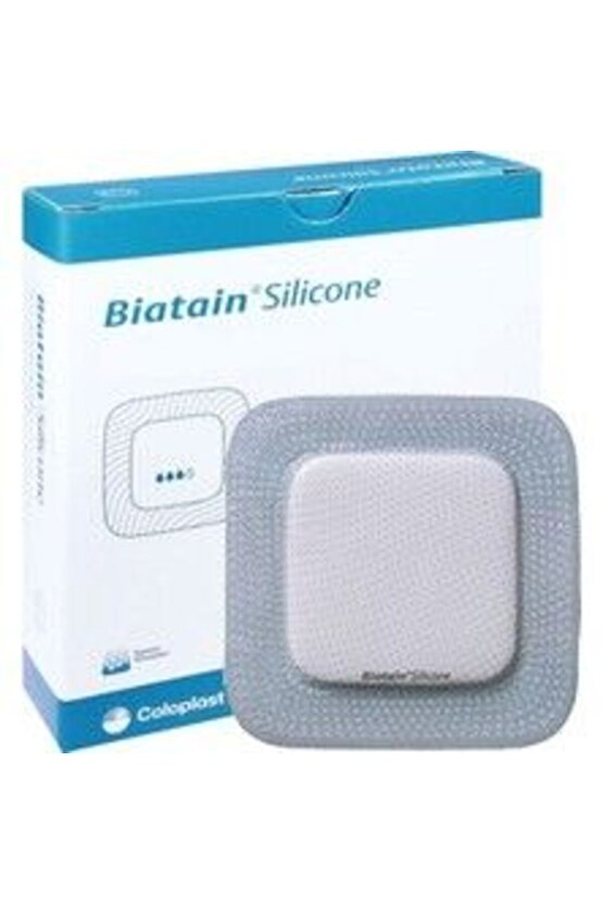 Coloplast (5 Adet) 33437 Biatain Silikon Yapışkan Köpüklü 15X15 Yara Örtüsü Silicone Adhesive Köpük