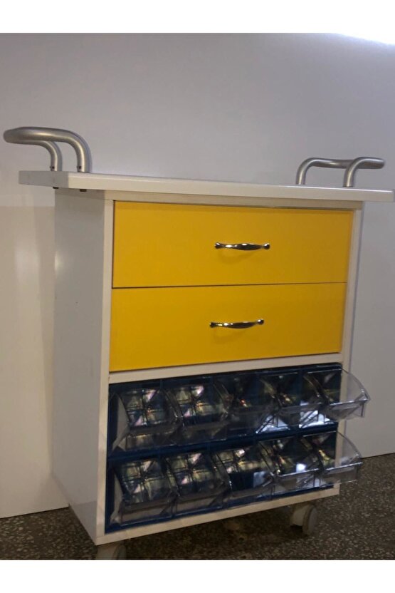 Tekerlekli Çok Amaçlı Depolama Arabası