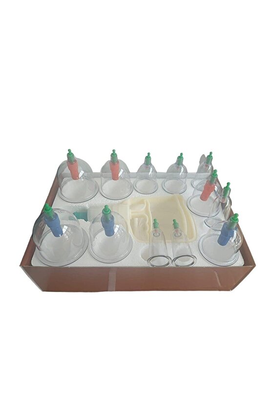 Manyetik Masaj Kupa Seti 16 Adet 4 Pcs 1