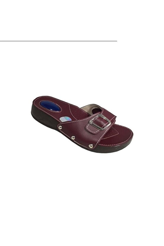 Hallux Valguslu Terlik Bordo Numara 40