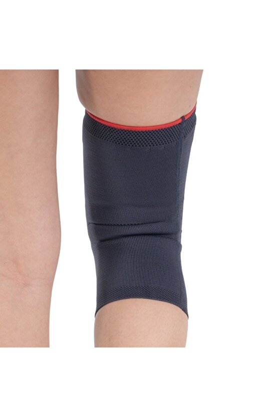 Örme Patella Ve Ligament Destekli Dizlik - Beden: Xl Siyah