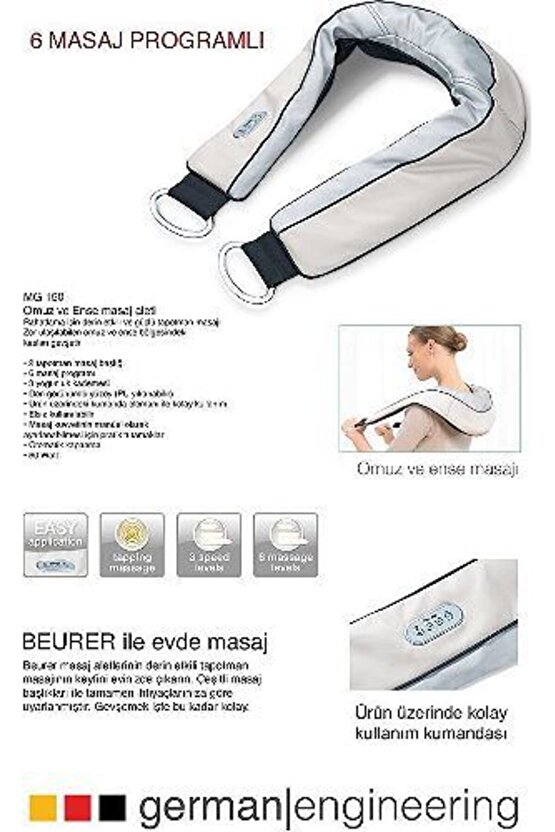 Beurer MG 150 Tapotman Ense Boyun Omuz Masaj Aleti