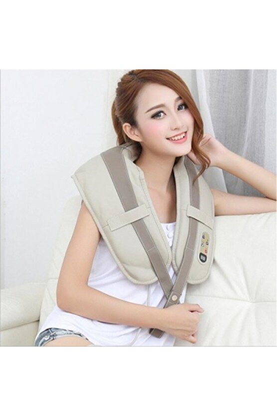 Darbeli Boyun ve Omuz Masaj Şalı