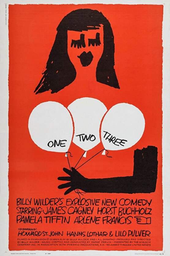 One, Two, Three (1961) 002 AFİŞ - POSTER