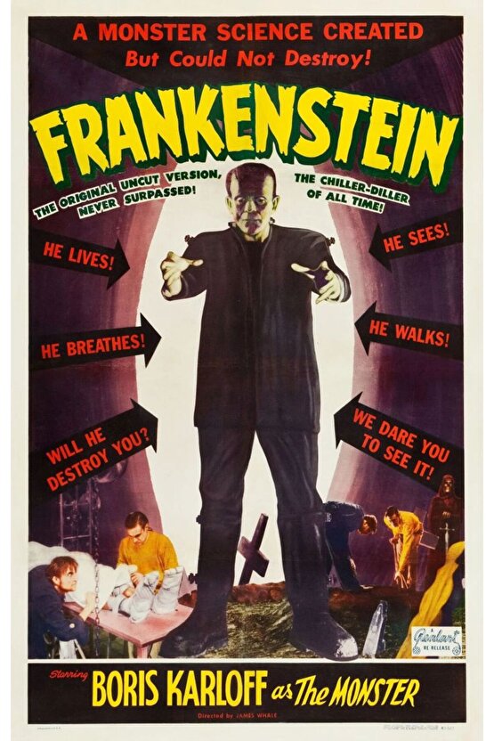 Frankenstein (1931) 001 AFİŞ - POSTER