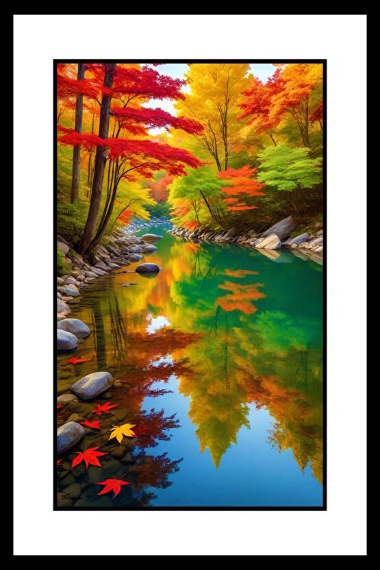 Bataklık Ağaçları Digital Art ( ÇERÇEVESİZ - ÇERÇEVE YOKTUR ) ( ULTRA HD ) FOLYO AFİŞ - POSTER