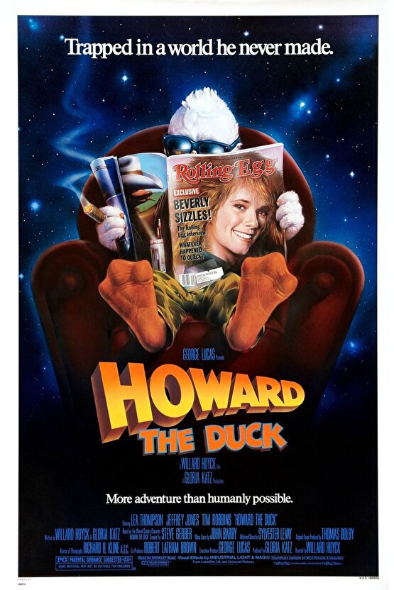 Howard the Duck (1986) ( FOLYO ) - AFİŞ - POSTER-3649