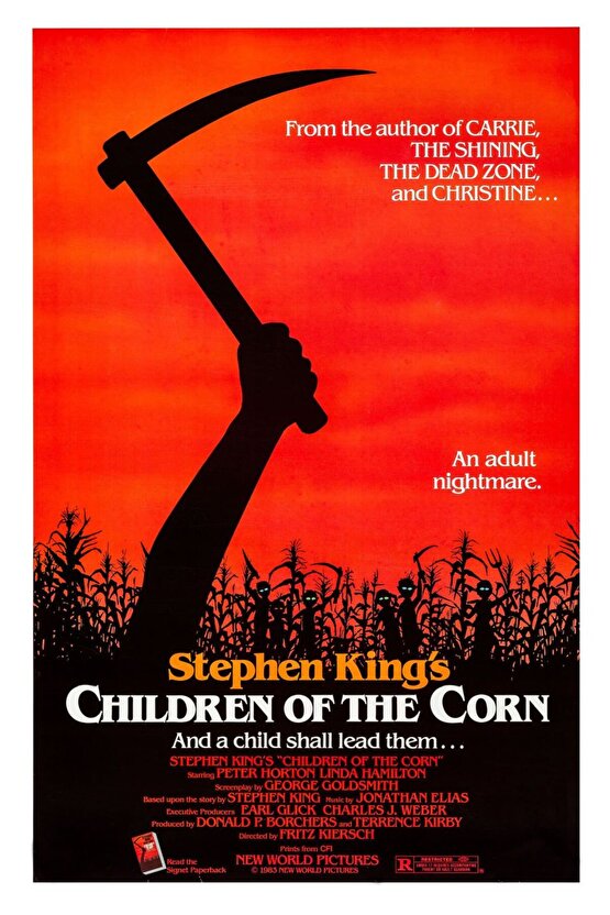 Children of the Corn (1984) ( FOLYO ) - AFİŞ - POSTER-2119