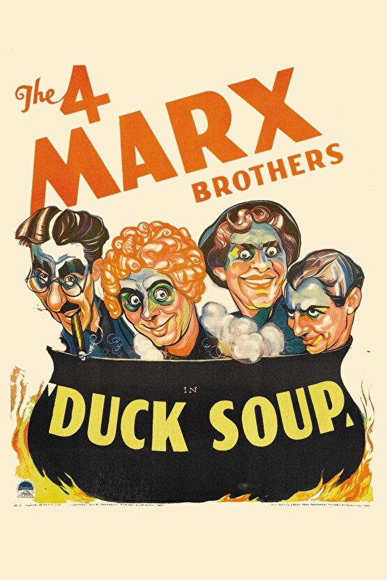 Duck Soup (1933) 1 ( FOLYO ) - AFİŞ - POSTER-2585